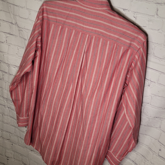 LL Bean Button Down Shirt Large Tall - Picture 8 of 12